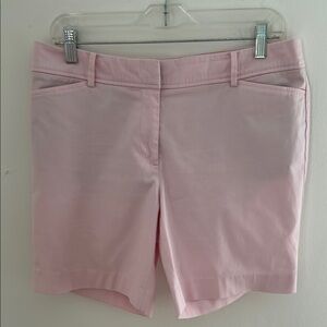 Talbots Light Pink Cotton Perfect Shorts sz 6